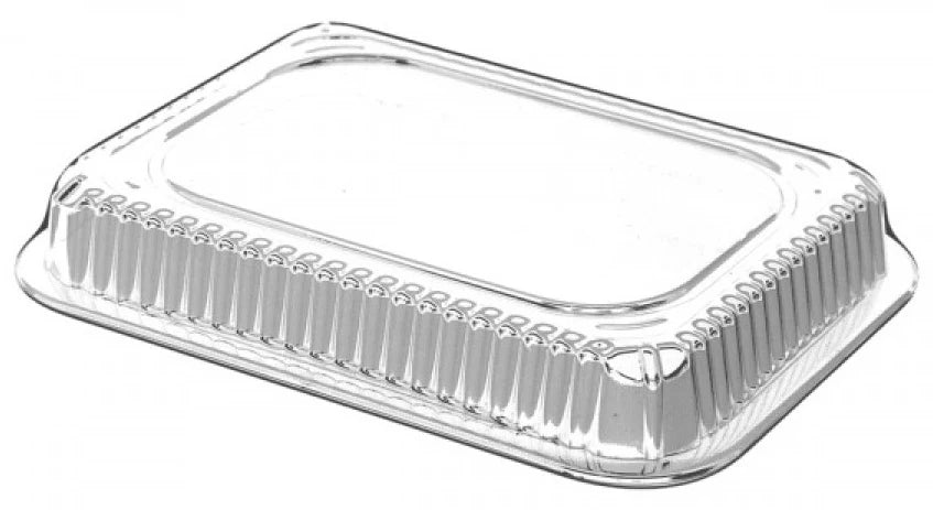 HFA Clear Dome Lid For 1-1/2 lb. Aluminum Foil Pan 2060-DL - 500/Case
