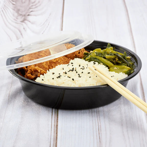 Microwaveable Plastic Container Round 24 oz. - 150/Case