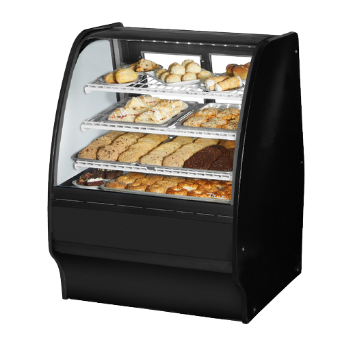 True Food Service Equipment Non-Refrigerated Glass Merchandiser