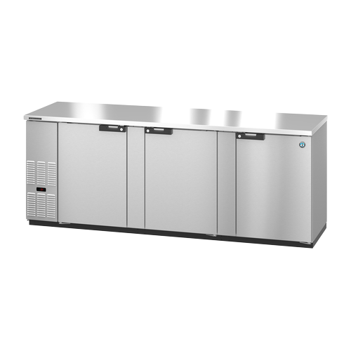 Hoshizaki Refrigerated Back Bar Cooler 3 Section Reach-In