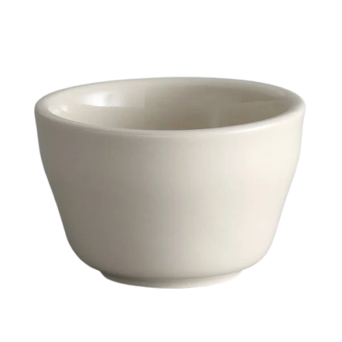 Yanco Ultima Cream White Round Rolled Edge Stoneware Bouillon Cup 7-1/4 oz. RE-4