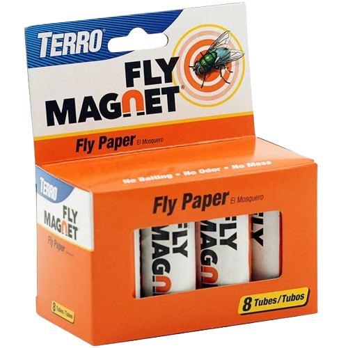 Fly Magnet 8-Pack Sticky Fly Paper Trap