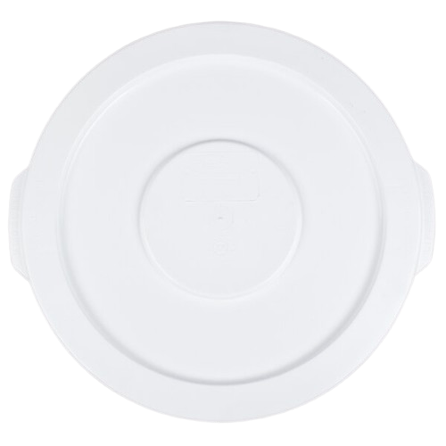 Huskee 20 Gallon White Round Trash Can Lid