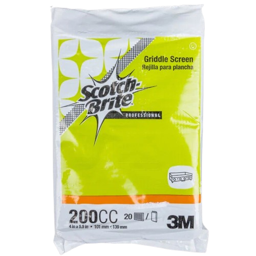 Scotch-Brite™ Griddle Screen 4" x 5 1/2" - 20/Pack
