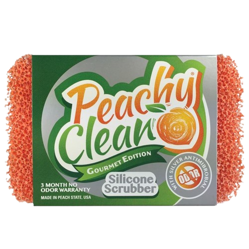 Harold Import Co. Peachy Clean® Dish Scrubber 4-1/2" X 2-3/4" With Peach Extract