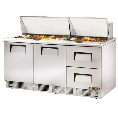 True Three Section Sandwich/Salad Unit