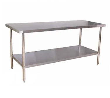 Klinger's Stainless Steel Work Table 18" D x 48" W