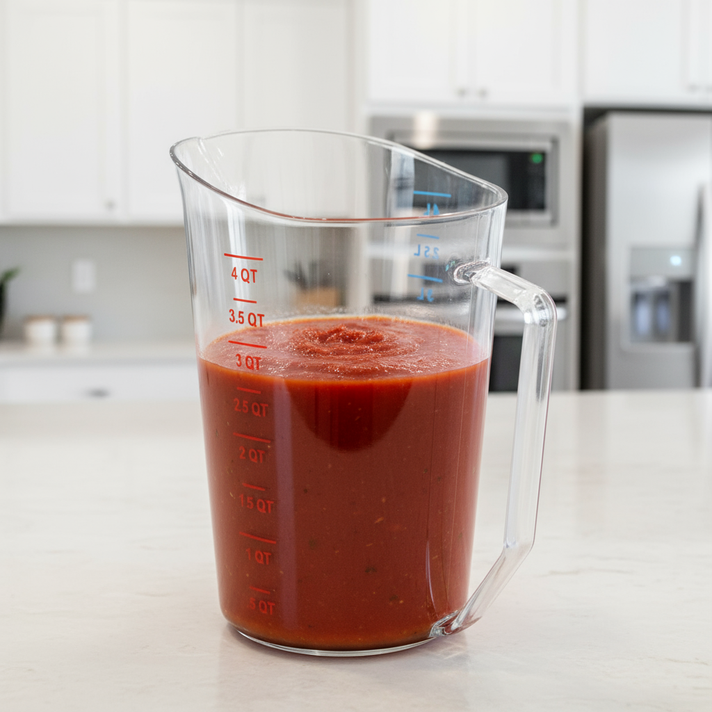 Cambro Polycarbonate Clear Measuring Cup 4 Qt. 400MCCW135
