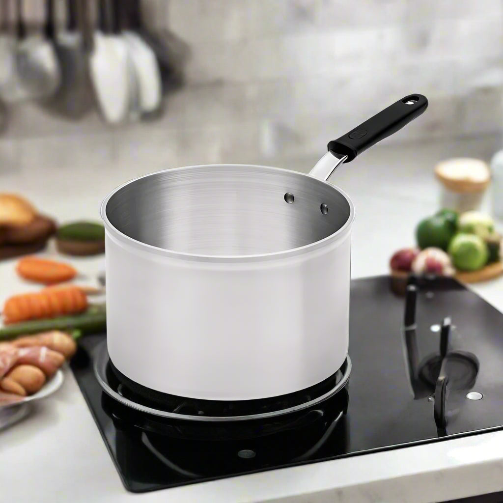 Vollrath Wear-Ever Aluminum Natural Finish Sauce Pan 8.5 Qt. 692185
