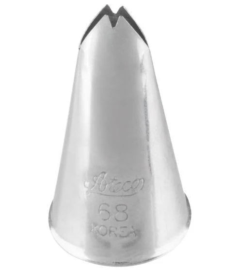 Ateco Stainless Steel Piping Tip Leaf #68
