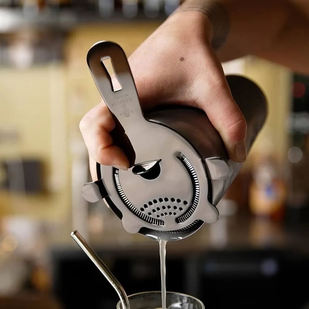 Mercer Barfly Stainless Steel Heavy Duty 4 Prong Spring Strainer M37071