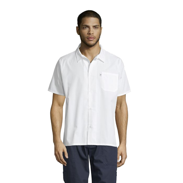 Uncommon Threads Mesh Utility Shirt 2XL White Unisex 65/35 Poly/Cotton Poplin