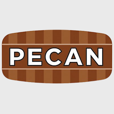 Mini Flavor Label Pecan - 1,000/Roll