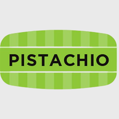 Mini Flavor Label Pistachio - 1,000/Roll