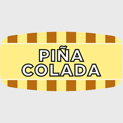 Mini Flavor Label Pina Colada - 1,000/Roll