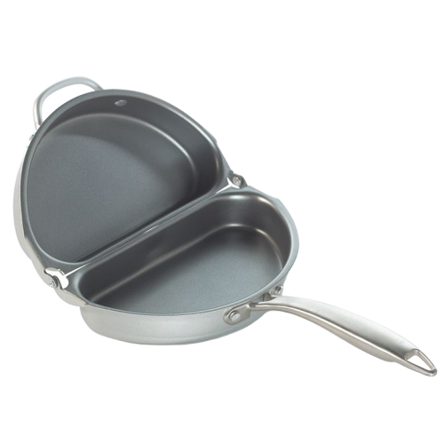 Nordic Ware Italian Frittata/Omelet Pan Silver Aluminum 10692
