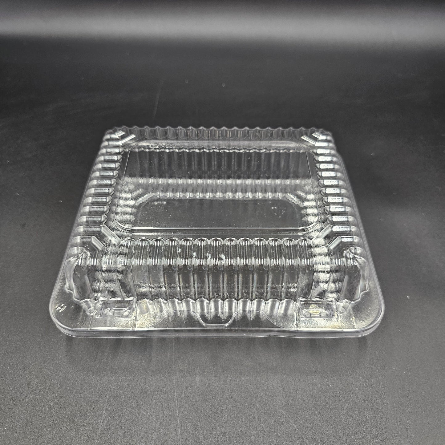 DFI Clear Hinged Hoagie Container 7" x 6" x 2" LBH-651 - 500/Case