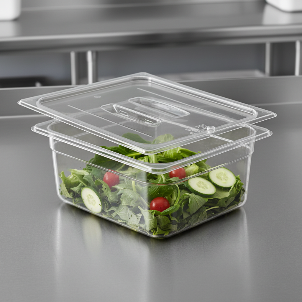 Cambro Camwear Poly Food Pan Cover Solid 1/2 Size 20CWCH135