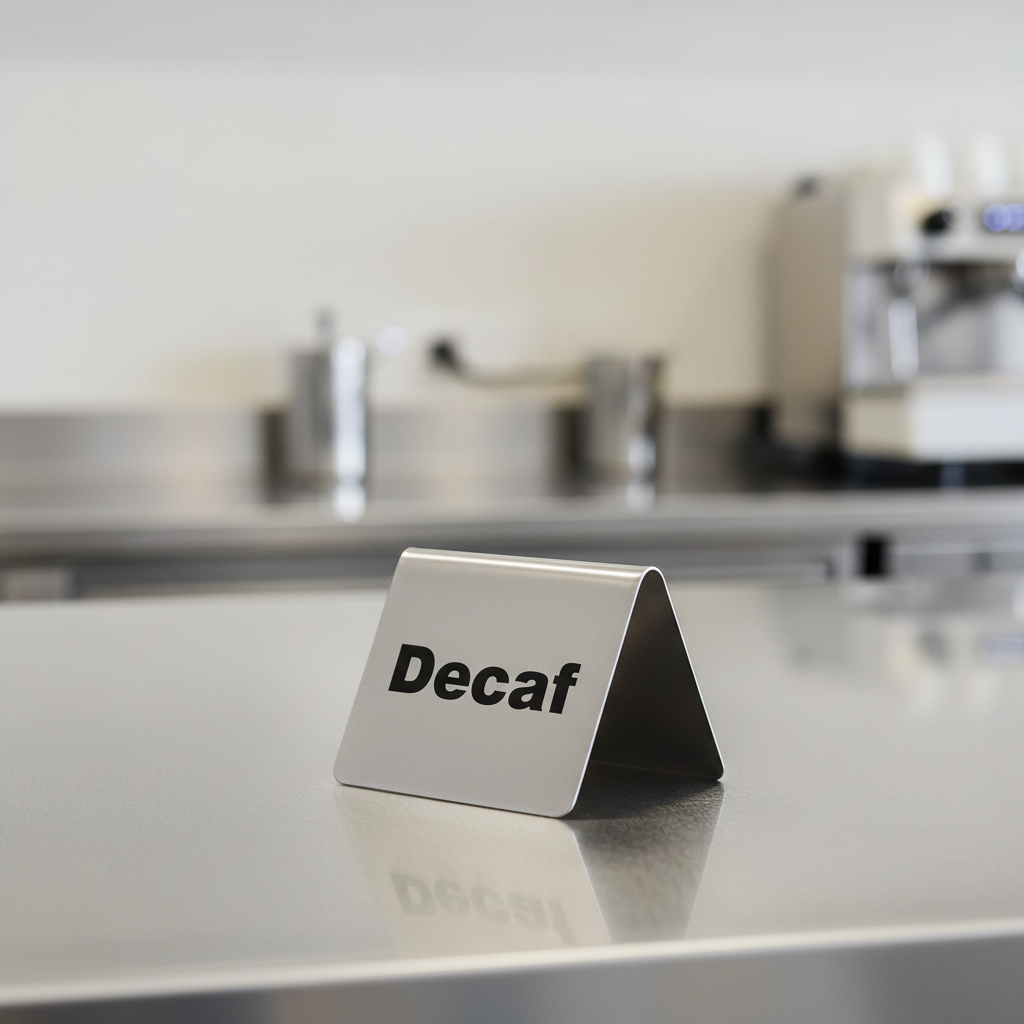 superior-equipment-supply - Tablecraft Products Co - Tablecraft Buffet Tent "Decaf" Stainless Steel