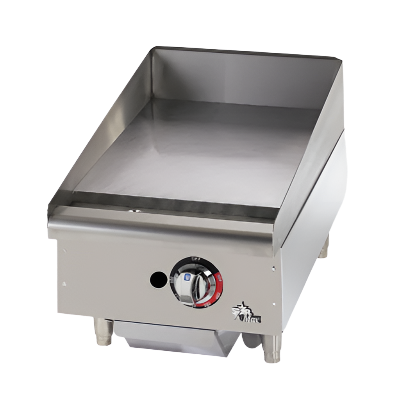 Star Stainless Steel Natural Gas Countertop Griddle Heavy Duty 15" W