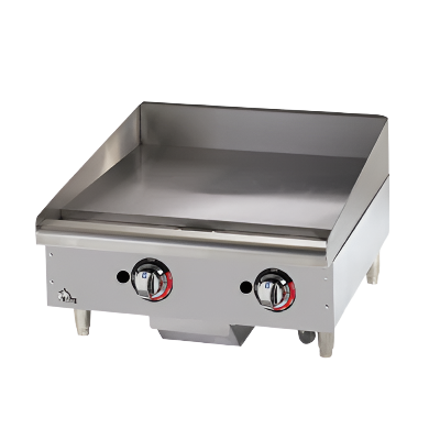 Star Stainless Steel Natural Gas Countertop Griddle Heavy Duty 24" W