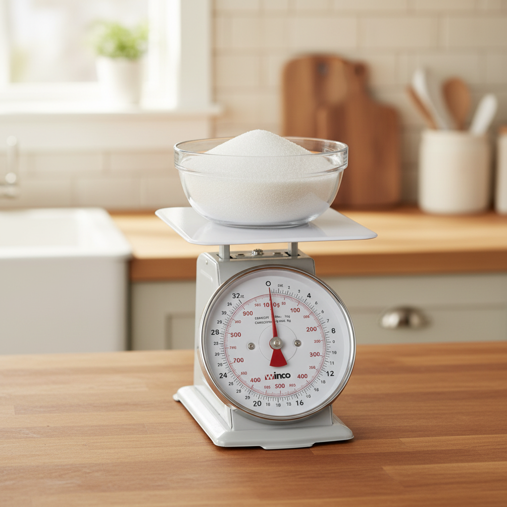 Winco Portion Dial Scale 2 lb. Painted Steel SCAL-62