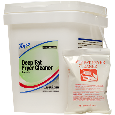 Nyco Products Deep Fat Fryer Cleaner - 18 Packets/Case