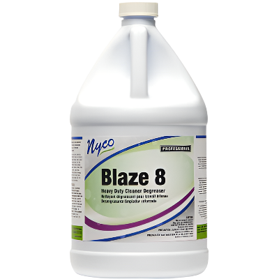 Nyco Products Blaze 8 Heavy Duty Cleaner Degreaser - 4 Gallons/Case