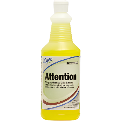 Nyco Products "Attention" Clinging Oven & Grill Cleaner - 12/Case