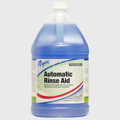 Nyco Products Automatic Rinse Aid Concentrated Rinse & Drying Agent - 4 Gallons/Case