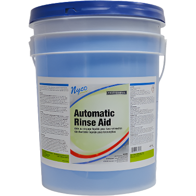 Nyco Products Automatic Rinse Aid Concentrated Rinse & Drying Agent - (1) 5 Gallon Pail