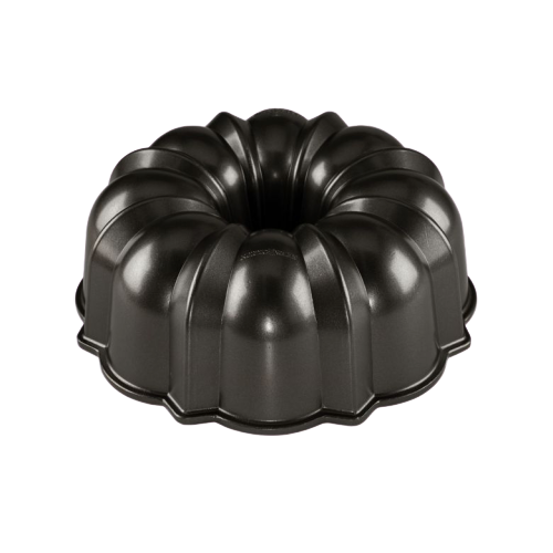 Nordic Ware Bundt Pan 12 Cup Black Cast Aluminum 50124