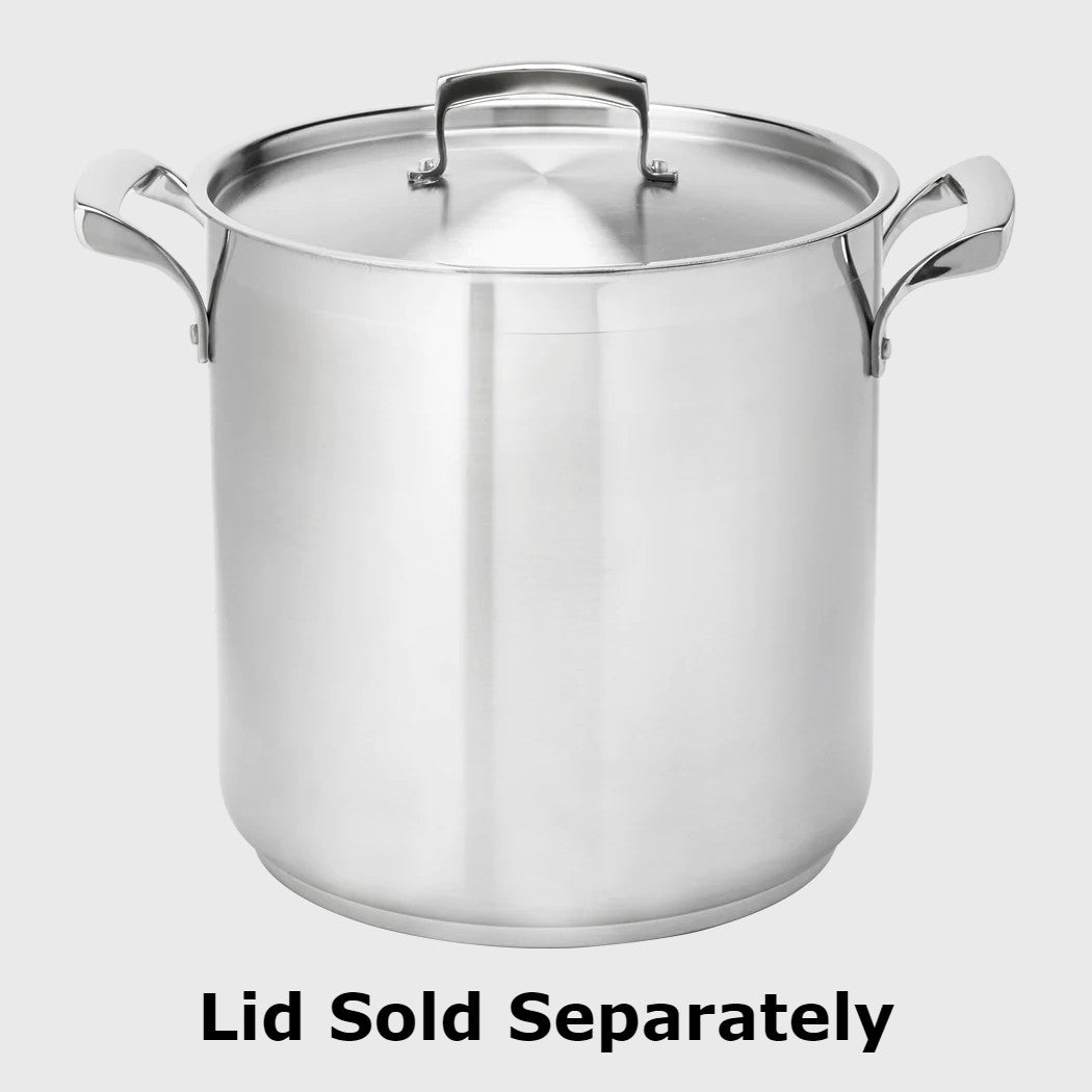 Browne Thermalloy® Stainless Steel Stock Pot 80 Qt. 5723980