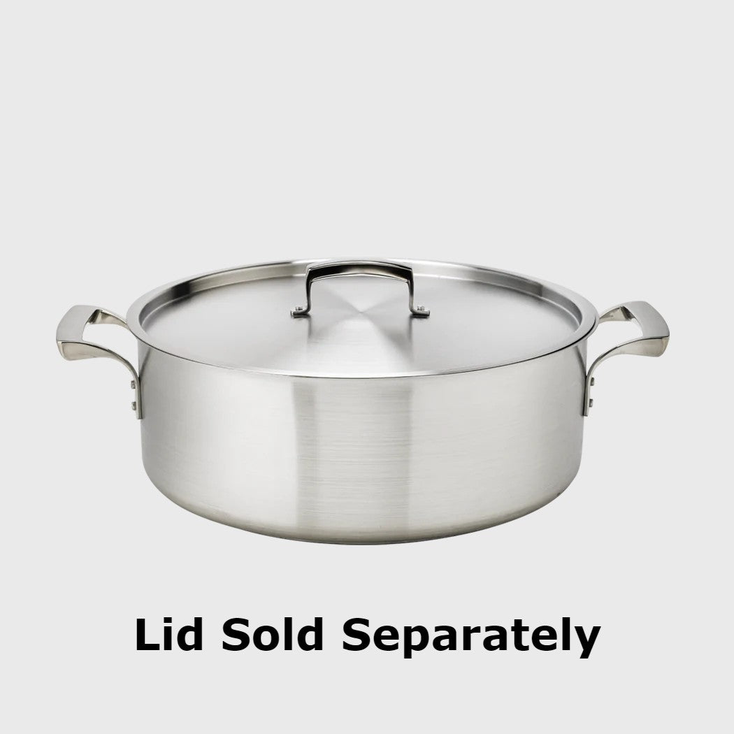 Browne Thermalloy® Stainless Steel Brazier Pan 20 Qt. 5724019