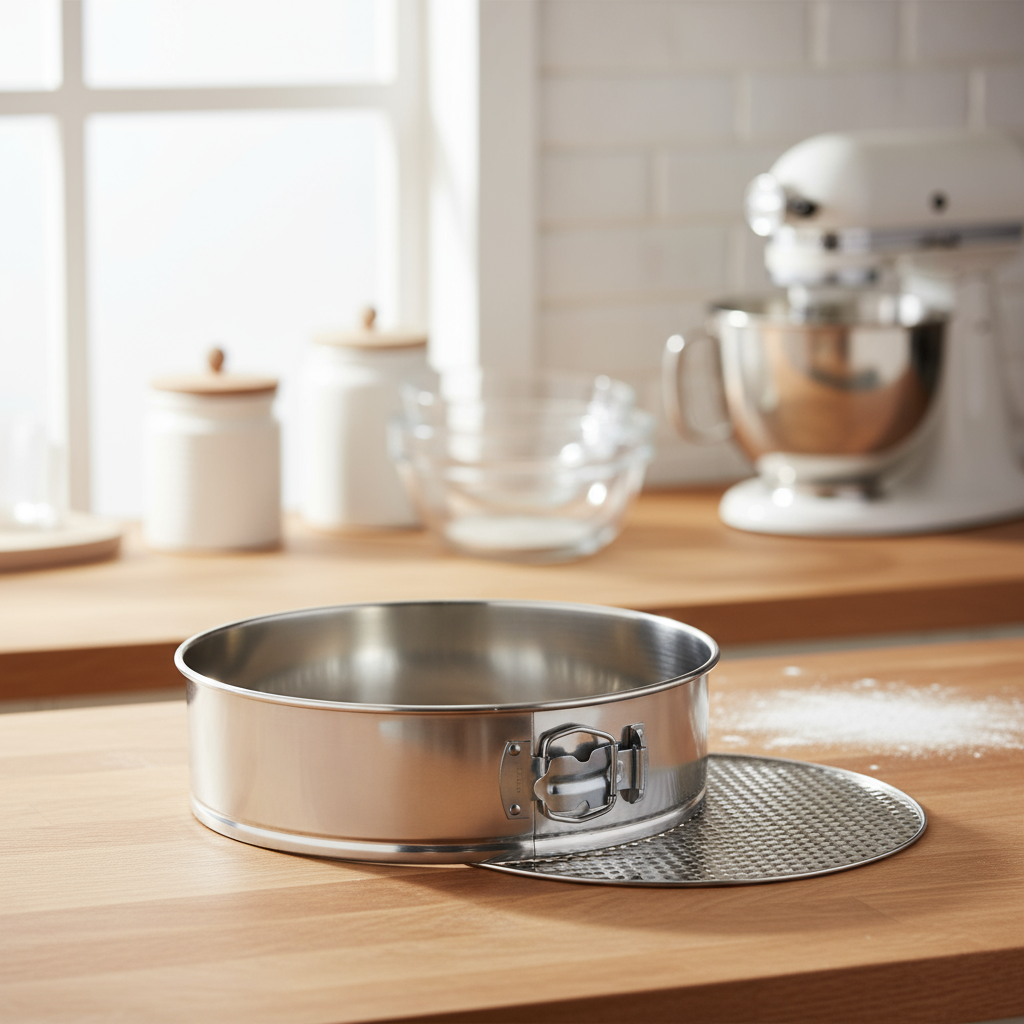 Springform Pan, Detachable Bottom, Tin x 3