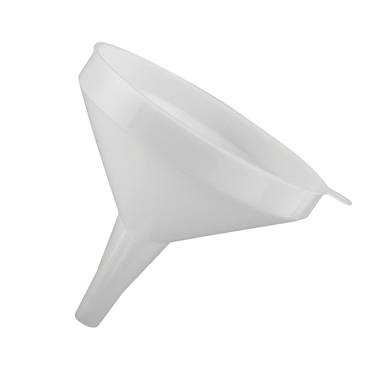 Browne Funnel 32 oz. White Plastic 6-1/4" Diameter 370