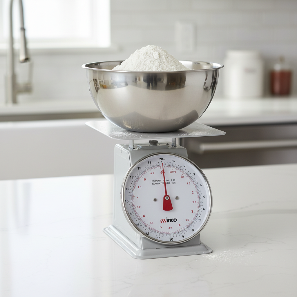 Winco Portion Dial Scale 20 lb. Painted Steel SCAL-820