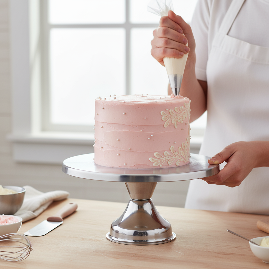 superior-equipment-supply - Winco - Cake Stand Round