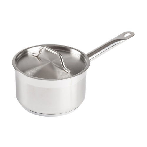 Browne Stainless Sauce Pan 2 qt w/Cover, 18/8 S/S, NSF 5734032