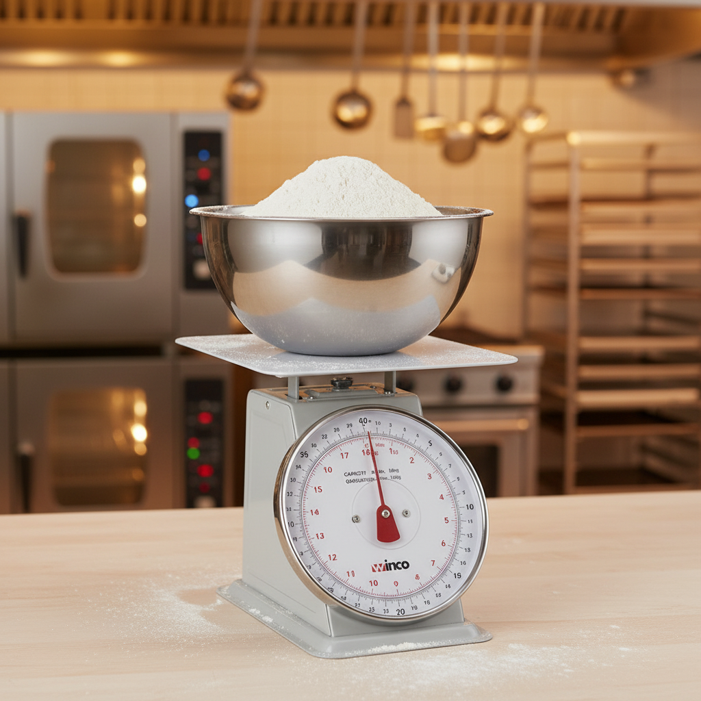 Winco Portion Dial Scale 40 lb. Painted Steel SCAL-840