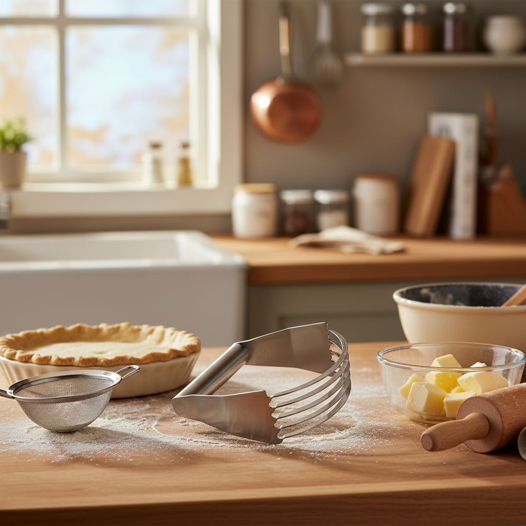 Winco Economy Pastry Blender Stainless Steel 5 Blades PST-5B