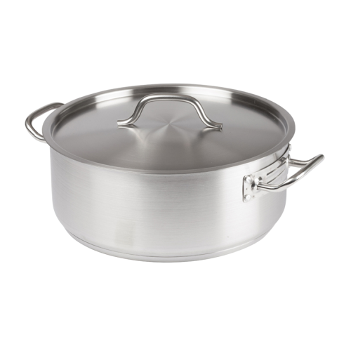 Browne Stainless Steel Brazier w/Cover 20Qt. 5734019