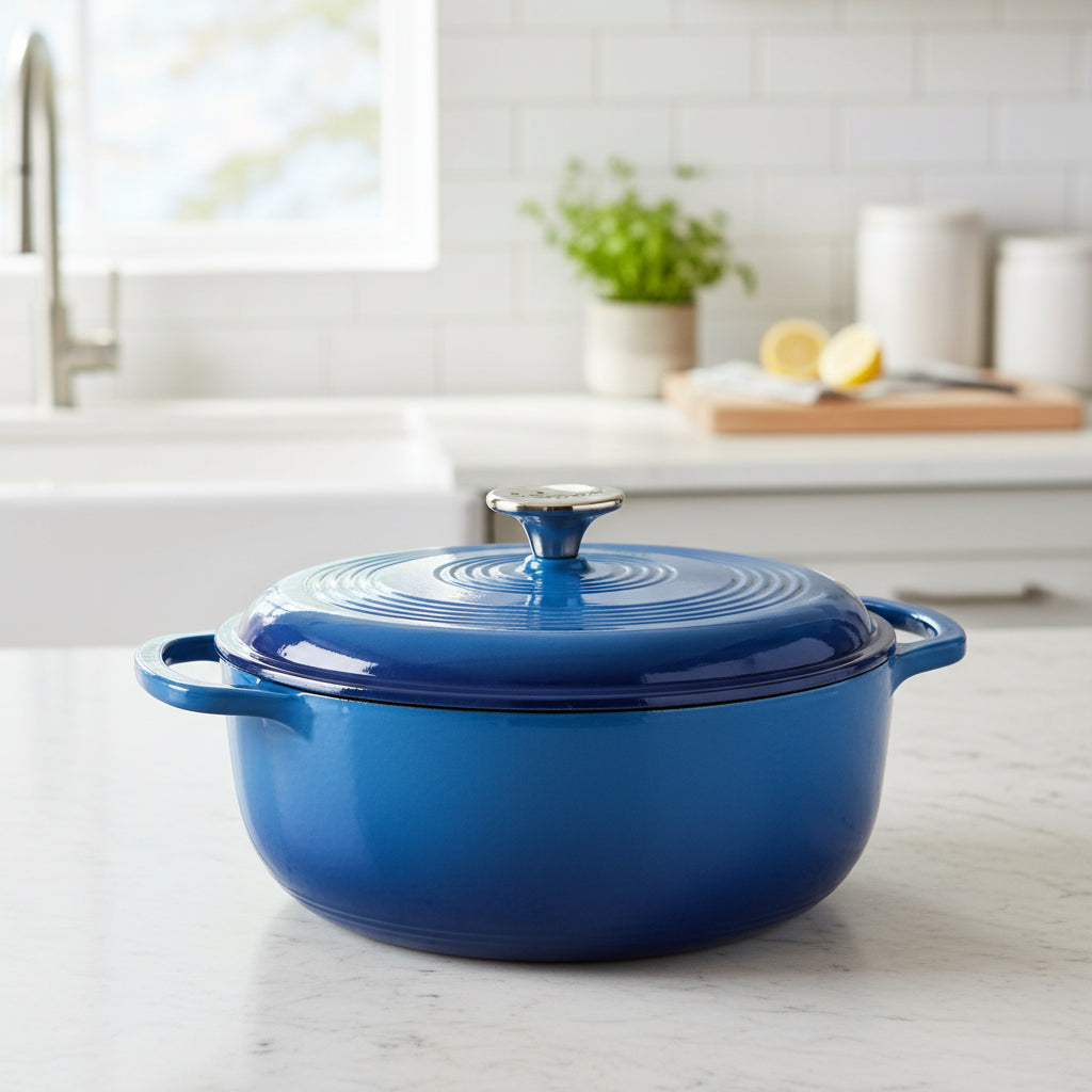 Lodge Dutch Oven Blue 4.5 Qt. EC4D33