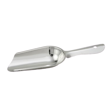 Browne  Stainless Steel Ice Scoop 4 oz. 574214