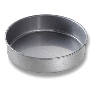 Chicago Metallic Aluminum Round Cake/Pizza Pan 8" x 2" 48020