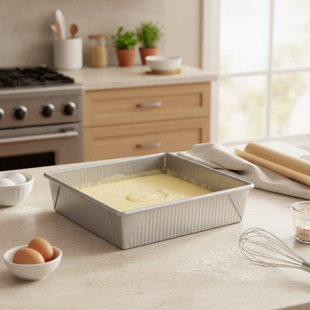 Chicago Metallic AMERICOAT® Square Cake Pan 8" 21300