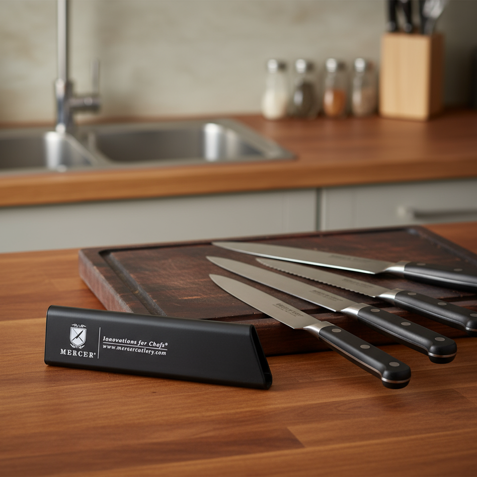 Mercer Culinary Knife Guard Black 8" x 2" M33113P