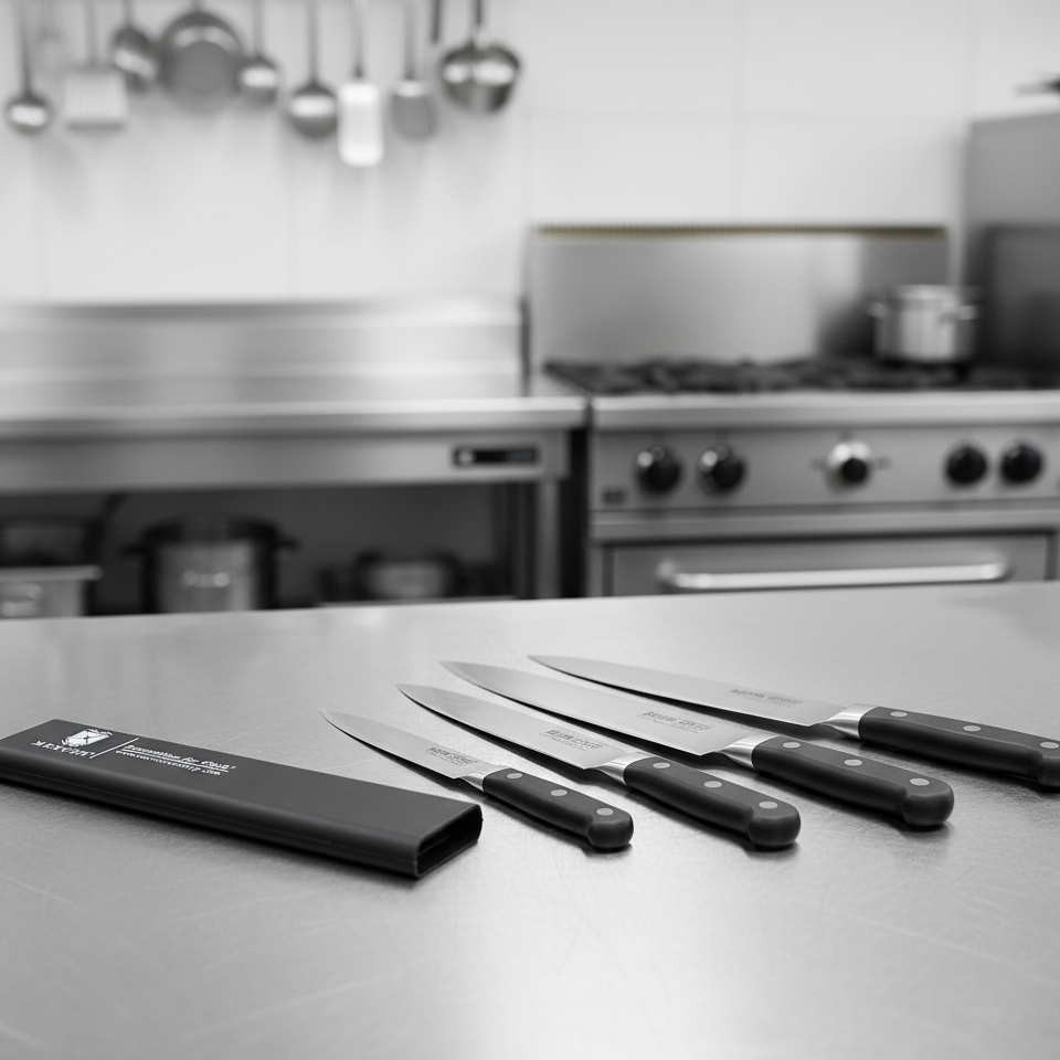 Mercer Culinary Knife Guard Black 4" x 1" M33110P
