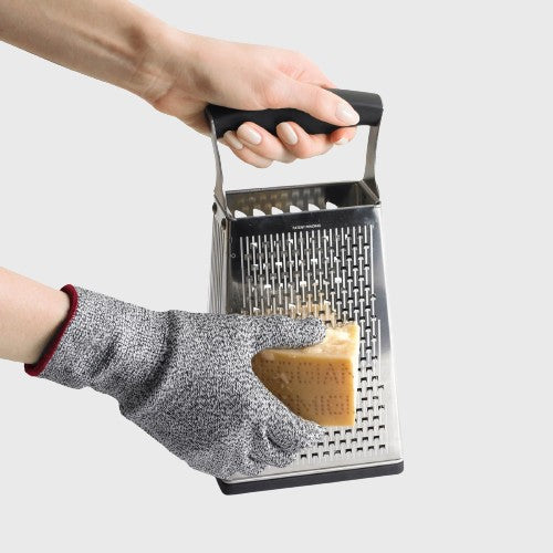 Browne Cuisipro Cut Resistant Nylon Glove Gray/Red 747329