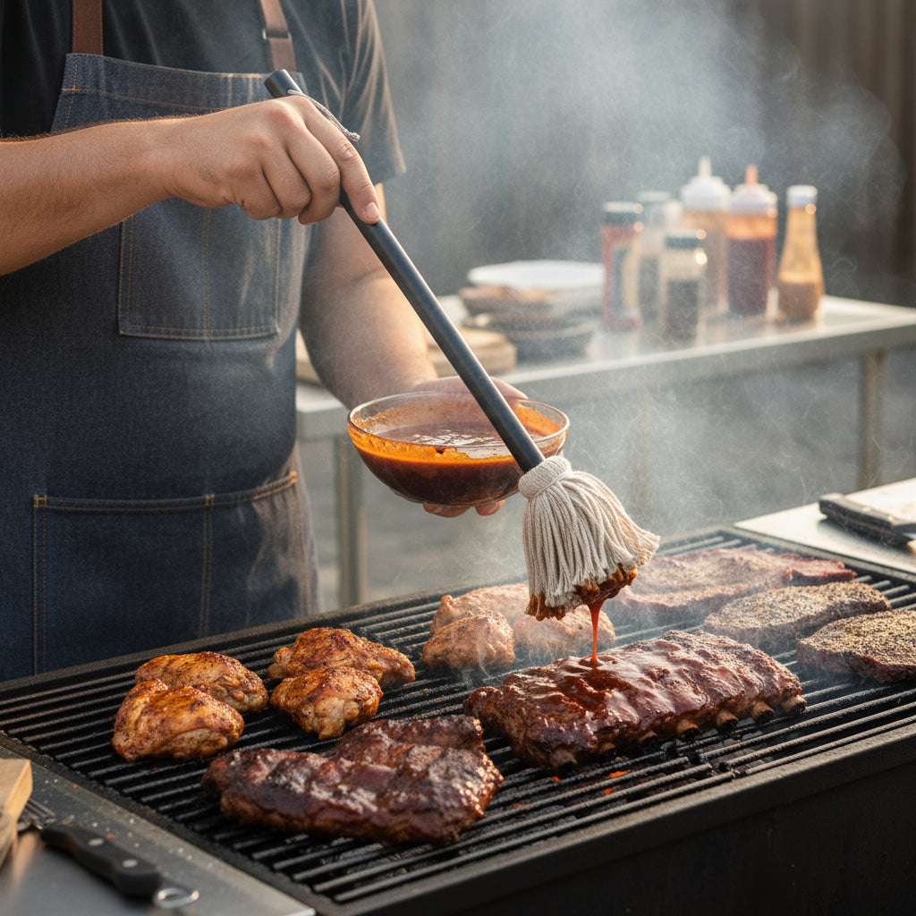 Mr. Bar-B-Q® Old Fashion Basting Mop 15" L 02103Y